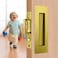 Loodmeo 6Inch Pocket Door Hardware Set Complete 304 Stainless Steel Kit with PopOut Ring Pocket Door Handle Edge PullDoor Thickness Minimum 1 714 inches