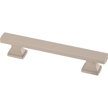 Franklin Brass 10 Pack Brushed Nickel Cabinet Handles 334 inch 96mm Kitchen Cabinet Handles and Drawer Pulls for Cupboards and Dressers Tiered Foot