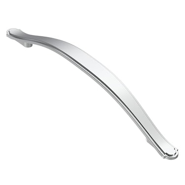 Alzassbg 10 Pack Polished Chrome Cabinet Pulls 614 Inch160mm Hole Centers Cabinet Handles Arch Kitchen Hardware for Cabinets and Drawer AL3028CP