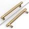 Asidrama 10 Pack 5 Inch128mm Champagne Bronze Kitchen Cabinet Handles Cabinet Pulls Kitchen Cabinet Hardware for Cupboard Drawer Pulls