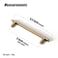 Goo-Ki GooKi 5 Inch 128 mm Hole Centers Luxurious Sturdy Zinc Alloy Cabinet HandlsChampagne Bronze Cabinet Pulls for KitchenDrawerCupboard Wardrobe6 Pack