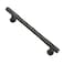 Alzassbg Cabinet Pulls Oil Rubbed Bronze Ridged Bar Handles 5 Inch128mm Hole Centers Kitchen Handles for cabinets 10 Pack AL3095ORB