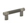 Amerock Kitchen Cabinet Pull Gunmetal 3 in 34 in 76 mm 96 mm CentertoCenter Bronx 1 Pack Furniture Hardware Cabinet Handle Bathroom Drawer Pull