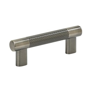 Amerock Kitchen Cabinet Pull Gunmetal 3 in 34 in 76 mm 96 mm CentertoCenter Bronx 1 Pack Furniture Hardware Cabinet Handle Bathroom Drawer Pull