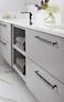 Amerock Kitchen Cabinet Pull Black Bronze 1258 in 320 mm CentertoCenter Bronx 1 Pack Furniture Hardware Cabinet Handle Bathroom Drawer Pull
