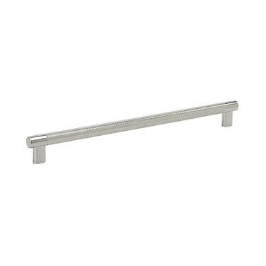 Amerock Kitchen Cabinet Pull Polished Nickel 1258 in 320 mm CentertoCenter Bronx 1 Pack Furniture Hardware Cabinet Handle Bathroom Drawer Pull