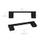 Design House 10Pack Caster Cabinet Pulls 3Inch 76mm Center to Center Drawer Pulls Matte Black Cabinet Handles Design House