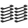 Design House 10Pack Caster Cabinet Pulls 3Inch 76mm Center to Center Drawer Pulls Matte Black Cabinet Handles Design House