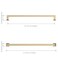 Asidrama 10 Pack 126 Inch320mm Brushed Brass Kitchen Cabinet Handles Cabinet Pulls Kitchen Cabinet Hardware Cupboard Handles Drawer Pulls