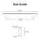 Alzassbg Cabinet Pulls Brushed Satin Nickel 614 Inch160mm Hole Centers Modern Bar Style Drawer Handles for Kitchen Cabinets 10 Pack AL3106SN