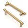 Asidrama 10 Pack 5 Inch128mm Champagne Bronze Cabinet Pulls Knurled Cabinet Handles Cupboard Handles Kitchen Cabinet Hardware for Cupboard Drawer Pulls