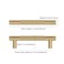 Asidrama 10 Pack 375 Inch96mm Champagne Bronze Cabinet Pulls Knurled Cabinet Handles Cupboard Handles Kitchen Cabinet Hardware for Cupboard Drawer Pulls
