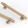 Asidrama 10 Pack 5 Inch128mm Knurled Champagne Bronze Kitchen Cabinet Handles Cabinet Pulls Kitchen Cabinet Hardware Cupboard Handles Drawer Pulls