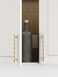 JIASENBAO Brushed Gold Cabinet Pulls 126 Hole Center 5 Pack Hammered Brass Cabinet Handles Decorative Kitchen Drawer Dresser Cupboard Bathroom Vanity Cabinet Hardware Rhombus