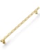JIASENBAO Brushed Gold Cabinet Pulls 126 Hole Center 5 Pack Hammered Brass Cabinet Handles Decorative Kitchen Drawer Dresser Cupboard Bathroom Vanity Cabinet Hardware Rhombus