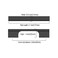 Asidrama 20 Pack 375 Inch96mm Matte Black Cabinet Pulls Kitchen Cabinet Handles Black Cabinet Pulls Cabinet Hardware for Cupboard Drawer