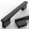 Asidrama 20 Pack 375 Inch96mm Matte Black Cabinet Pulls Kitchen Cabinet Handles Black Cabinet Pulls Cabinet Hardware for Cupboard Drawer