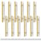 SANATO 6 Inch 4 Inch Hole Center Gold Cabnet Pulls Kitchen Cabinet Handles Made of Stainless Steel Ideal for Cabnet Drawer Cupboard 12 pcs