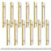 SANATO 6 Inch 4 Inch Hole Center Gold Cabnet Pulls Kitchen Cabinet Handles Made of Stainless Steel Ideal for Cabnet Drawer Cupboard 12 pcs