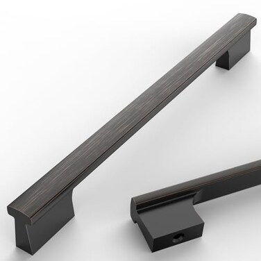 Asidrama 10 Pack 7 Inch177mm Oil Rubbed Bronze Cabinet Pulls Kitchen Cabinet Handles Cabinet Pulls Cabinet Hardware for Cupboard Drawer