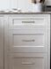ZAUYX 10 Pack 5 Inch Hole Center Brushed Brass Cabinet pulls Solid Satin Brass Heavy Duty Cabinet Pull Cabinet Handles Kitchen Cabinet Hardware Vanity Handles Bathroom Cabinet pulls