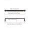 Asidrama 10 Pack 63 Inch160mm Oil Rubbed Bronze Kitchen Cabinet Handles Cabinet Pulls Kitchen Cabinet Hardware for Cupboard Drawer Pulls