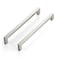JOY DECOR 30 Pack Cabinet Handles81316 Inch Brushed Nickel Cabinet PullsKitchen Cabinet Handles Square Drawer Pulls Stainless Steel Drawer Hardware Handles 224mm Hole Centers