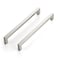 JOY DECOR 30 Pack Cabinet Handles81316 Inch Brushed Nickel Cabinet PullsKitchen Cabinet Handles Square Drawer Pulls Stainless Steel Drawer Hardware Handles 224mm Hole Centers