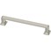 Franklin Brass 10 Pack Polished Nickel Cabinet Handles 5116 inch 128mm Kitchen Cabinet Handles and Drawer Pulls for Cupboards and Dressers Recessed Square