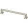Franklin Brass 10 Pack Polished Nickel Cabinet Handles 5116 inch 128mm Kitchen Cabinet Handles and Drawer Pulls for Cupboards and Dressers Recessed Square