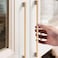 FILTA 6 Pack 113 Inch288mm Hole Centers Champagne Bronze Cabinet PullsStylish Champagne Cabinet Pulls Zinc Alloy Cabinet Hardware for Cabinets Cupboard Handles