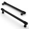 Asidrama 10 Pack 63 Inch160mm Matte Black Cabinet Pulls Knurled Cabinet Handles Cupboard Handles Kitchen Cabinet Hardware for Cupboard Drawer Pulls