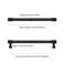 Asidrama 10 Pack 63 Inch160mm Matte Black Cabinet Pulls Knurled Cabinet Handles Cupboard Handles Kitchen Cabinet Hardware for Cupboard Drawer Pulls
