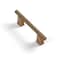 Goo-Ki GooKi Vintage Antique Brass Metal Alloy Cabinet Handles 376mm Hole Center Cabinet Pull Hardware for Bedroom Kitchen 6 Pack