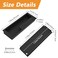 MOROBOR Aluminum Alloy Flush Pull Handles 4pcs Embedded Sliding Door Handle 795 Modern Simple Door Pull Handle for Sliding Barn Drawer Cupboard WardrobeMatte Black