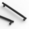 Asidrama 10 Pack 10 Inch254mm Matte Black Cabinet Pulls Knurled Kitchen Cabinet Handles Cabinet Pulls Kitchen Cabinet Hardware for Cupboard Drawer Pulls