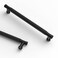 Asidrama 10 Pack 10 Inch254mm Matte Black Cabinet Pulls Knurled Kitchen Cabinet Handles Cabinet Pulls Kitchen Cabinet Hardware for Cupboard Drawer Pulls