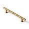 Goo-Ki GooKi Rhombus Cabinet Handles Antique Brass Drawer Pulls 504 cc Zinc Alloy Kitchen Cabinet Hardware 6 Pack Vintage Brass Bar Cabinet Pulls