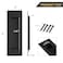 senharvest Pocket Door Handles and Edge Pull Oil Rubbed Bronze6Inch Pull Hardware LatchRecessed Finger Flush Pullsfor ClosetSlidingBarn Door