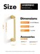 JIASENBAO 10 Pack Gold Cabinet Pulls 375 Hole Center Brushed Brass Drawer Pulls Bathroom Dresser Handles Hardware Zinc Alloy
