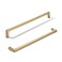 khtumeware 6 Pack Antique Champagne Bronze Cabinet Pulls 12 Inch305mm Hole Centers Satin Brass Cabinet Pulls Kitchen Cabinet Hardware for Cupboard Drawer Handles Dresser Pulls