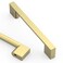 Asidrama 10 Pack 5 Inch128mm Brushed Brass Cabinet pulls Kitchen Cabinet Handles Cabinet Pulls Kitchen Cabinet Hardware for Cupboard Drawer Pulls