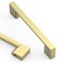 Asidrama 10 Pack 5 Inch128mm Brushed Brass Cabinet pulls Kitchen Cabinet Handles Cabinet Pulls Kitchen Cabinet Hardware for Cupboard Drawer Pulls