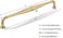 khtumeware 3 Pack 12inch305mm Hole Center Appliance Pulls Brushed Brass Cabinet Pulls Solid HeavyDuty Satin Brass Tradition Handles Hardware for Bathroom Dressers Pull cabinets