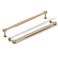 khtumeware 5 Pack 12inch305mm Hole Center Brushed Brass Cabinet pulls Satin Brass Solid HeavyDuty Tradition Kitchen Cabinet Handle Cabinet Hardware for Dressing Table Bathroom Pull