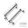 khtumeware 10 Pack Brushed Nickel Cabinet Pulls 312 Inch89MM Hole Centers Satin Nickel Kitchen Cabinet Handles Cabinet Hardware for Cabinets Cupboard Handles Drawer Pulls
