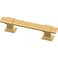 Franklin Brass 5 Pack Modern Gold Adjustable Drawer Pulls Kitchen Cabinet Handles Cupboard Knobs and Dressers Fits 138 to 4 inch 35102mm Hole Center AdjustaPull