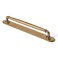 Goo-Ki GooKi 2 Pack Antique Brass Drawer Pulls with Spacer Zinc Alloy Kitchen Hardware 756 cc Vintage Brass Cabinet Pulls Handles with BackBase Plate