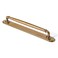 Goo-Ki GooKi 2 Pack Antique Brass Drawer Pulls with Spacer Zinc Alloy Kitchen Hardware 756 cc Vintage Brass Cabinet Pulls Handles with BackBase Plate