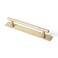 Goo-Ki GooKi 2pack Champagne Bronze Cabinet Pulls with BackBase Plate Zinc Alloy Kitchen Hardware 504 cc Bar Drawer Pulls Cabinet Handles with Spacer